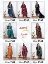 Ajrakh Vol 4 By Aarvi Pure Cotton Kurti With Bottom Dupatta Exporters In India
